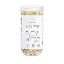 펫팩 강아지 동결건조 야채 간식, 야채 믹스 트릿 120g, 120g