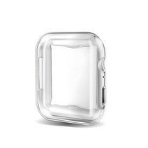 1 1 데이커버 애플워치 호환 실리콘 투명 젤리 케이스 풀커버 범퍼 액정보호