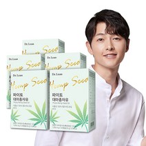 닥터린 WCS 냉압착 캐나다산 파이토 대마종자유, 5개, 30정