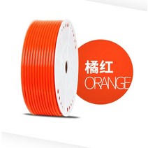자바라 닥트 호스 천 덕트 주름관 PVC 미터 공기 공압 튜브 파이프 압축기 폴리 튜브, 빨간색, 10x6.5mm-10m