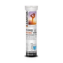 잔티바 프리미엄 발포 비타민 C 4500mg 20정 (내츄럴플러스 독일직수입), 1개