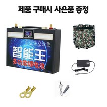 리튬 배터리 12v 대용량 200ah300ah 인버터 탈장 램프 야외 폴리머 리튬 배터리 풀 세트 인박카, 100A 리튬 배터리 프리 8종 세트