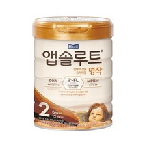 매일유업 앱솔루트 명작 2FL 2단계 800g 1개입, 상세페이지 참조, 상세페이지 참조