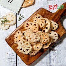 속초 중앙시장 명물 티각태각 연근 부각 60g 무방부제 무색소 바다 심층수, 60g 3봉
