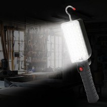 국산 LED 34구 충전식 작업등/랜턴 다용도 캠핑 낚시, 1개, 주광색