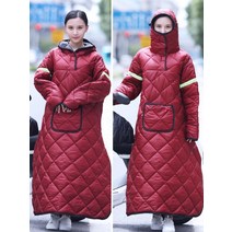 오토바이 바람막이 자켓 슈트 바이크 점퍼 옷 방풍 워머 라이딩 방한복 라이더 겨울, 01. 레드 L 장갑포함, 01. 베이직