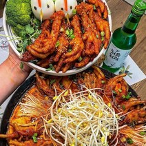 매운 닭발 통뼈 불닭발 직화 오돌뼈 뼈없는 무뼈 300g 국물닭발 1kg, 몰먹지 국물닭발(1kg)