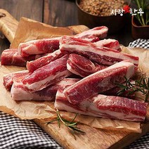 사랑애한우 진짜 이베리코 베요타 배꼽살 500g 최상위 순종 스페인돼지 구이용 캠핑 바베큐, 배꼽살+선물포장