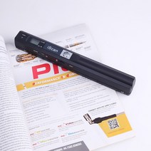 비파괴 북스캐너 문서 책 스캐너 IScan 휴대용 미니 문서 스캐너 무선 USB A4 종이 책 컬러 사진 이미지 스, 한개옵션0