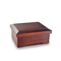 우동 장어덮밥그릇 분위기 서빙용 옛날 텐동 초밥 히쓰마부시 공기 일식 도시락, 스트라이프 장어 도시락 레드