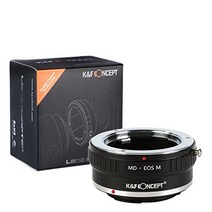 [정규 대리점]K&F 미놀타 MD-CANON EOS M 마운트 어댑터 렌즈 크로스 첨부 md-eosm