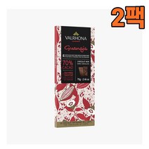 (프랑스직구) 발로나 과나하 카카오 70% 다크 초콜릿 70g, 2팩