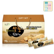 콘프레이크 쌀눈 천마차 20g 70포 아몬드 율무 현미 대두 식사대용 간편식 간식 냉온겸용, 4개
