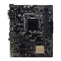 1151 마더 보드 ASUS H110M-K D3 DDR3 인텔 H110 32GB PCI-E 3.0 USB3.0 마이크로 ATX 코어 i5 6600K i3 7350K Cpu