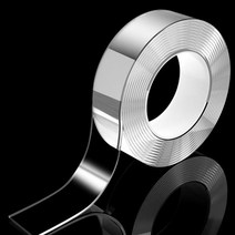 초강력 실리콘 투명 양면테이프 반영구 욕실 주방 나무 대리석, 벤타샵E실리콘양면테이프2mm