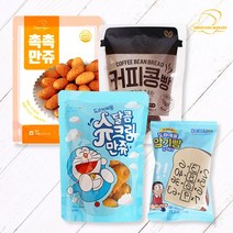 [촉촉만쥬] 도라에몽 암기빵/커피빵/만쥬 10봉, 02.커피콩빵 5봉(350g) + 도라에몽 암기빵 5봉(600g)