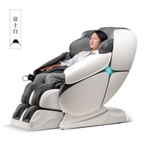 일본 안마의자 마사지기 전신 4D 럭셔리 전자동 공간 캡슐 다기능 의자 노인, A. 후지 화이트