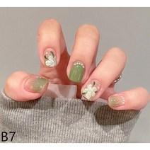 가린네일뷰티 네일팁 B C.D E시리즈 인조손톱 (24p 간편하게 붙이는 네일아트), B7