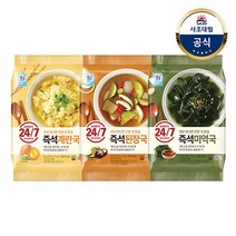 [KT알파쇼핑][사조대림] 24/7 즉석국55g(11gx5) x3개 계란/된장/미역, 즉석 된장국55g(11gx5) x3개 {B}