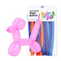 파티생각 일반 요술풍선 8입, 단품