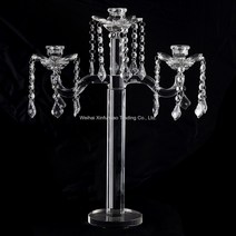 심플 크리스탈 샹들리에 촛대 캔들홀더 웨딩 파티 홈파티 파티 인테리어 촛대 럭셔리 오브제, E