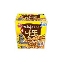 오뚜기 제주콩으로 만든 생낫또 일본음식 간편식 건강식 168g 1세트, 6세트