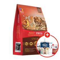 목우촌 펫9단 관절건강 1.8kg+사은품, 관절건강 1.8kg, 02_수제간식 맛보기 3종