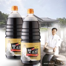 [장아찌명인] 맛소스 1500mlx2통, 1세트