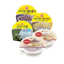 CJ 햇반 흰쌀밥 오뚜기 맛있는밥 현미밥 흑미밥 210g 12개/24개/30개 모음, 상세페이지 참조8, 햇반흰쌀밥 24개