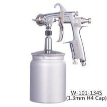 무선고압청소용물총 자동차 가구에 대 한 오리지널 W101 HVLP 페인트 스프레이 건 사이펀 유형 0.8/1.0/1.3, 03 134S(1.3mm H4 Cap)