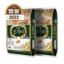 홍천철원 E진품경기미 10kg+10kg 22년산 햅쌀 박스포장, 단일상품/단일상품