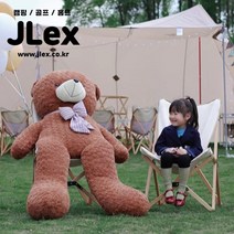 제이렉스 캔버스 캠핑 원목 의자, L사이즈