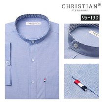 빅브로 빅사이즈 고퀄리티 무지 반팔 정장셔츠 와이셔츠 BRO279 (blue)