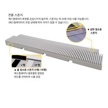에스컬레이터 청소기 스폰지 600mm, W형