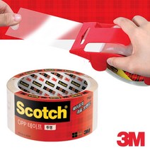 3M 박스테이프(투명)-낱개 opp테이프 이사 포장 택배 스카치 다용도