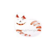ATT 멜라민 레인보우 고양이 종지 간장 종지 초장기 한정식 일식집 소스 그릇 미니 반찬기 [옵션선택] EG32409M7095, [AT]5인치