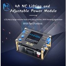 변환기 dcDC 자동 부스트/벅 컨버터 CC CV 전원 모듈 0.5-30V 3A 35W/4A 50W 조정 가능한 공급 장치 전압계, 02 3A 35W Without Fan