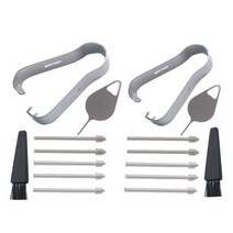 터치펜 교체 팁 스타일러스 s 펜촉 교체용 탭 S6 Lite 10.4 P615 P610 부품, [02] White