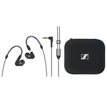Sennheiser IE 300 이어폰 형 오디오 파일 헤드폰 IE300 유선 HIFI 헤드셋 스포츠 이어 버드 소음 차단 분리형 케이블, [01] ie 300