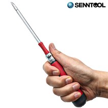 국산 센툴 양용 프리락 드라이버 STF-0501 십자 일자, 1개