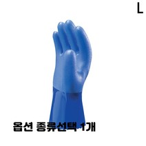 내면 향균처리 슬립온 가공 내화학 내유 코팅 장갑 S M L XL 종류선택 1개, 5켤레입 650 3중 PVC 장갑 L