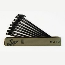 뮤토 샤크팩 고강도 캠핑팩 28cm/23cm 8개 세트, 1개