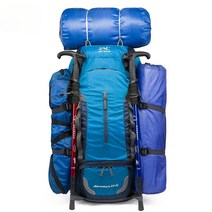 JETBOIL 60L 대용량 여행 등산 가방 남성 여성 나일론 방수 레인 커버 하이킹 캠핑 야외 배낭, [04] Green