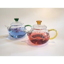 일반형260ml 유리다관, 초록