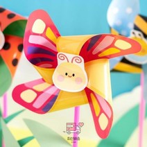 곤충바람개비 키트 만들기 DIY 어린이집 방과후학습, 무당벌레 UDPPP0931