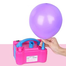 헬륨가스충전 풍선기계 전자동 팽창기 파티용품, 01.올인원머신+마카롱풍선100개