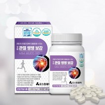 [TV정품] 오스틴제약 관절쌩쌩보감 글루코사민 무릎 연골 관절 MSM 영양제, 360정(6개월분)