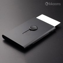 메탈 자동 명함 케이스, 4. 블랙