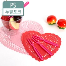 JW 일회용 두발포크 핑크 1박스 10 000개, 1box(10000)개