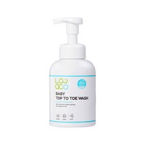 루아코 베이비 탑투토워시 아기바디워시 유아샴푸 500ml, 단품